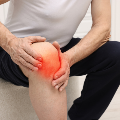 Osteoarthritis of knees and shoulder